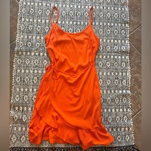 SHEIN Vacay Orange Dress Size M